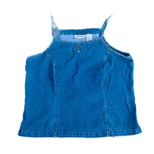Aeropostale Denim Crop Top